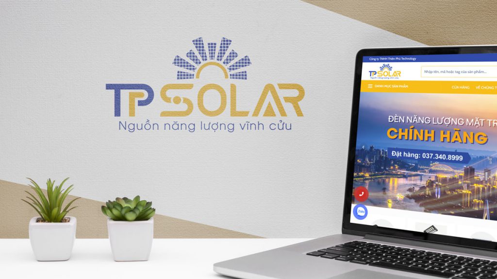 TP Solar - Nguồn năng lượng vĩnh cửu Logo TP Solar