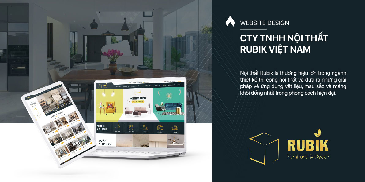 Nội thất Rubik - Thiết kế thi công nội thất trọn gói website noi that rubik