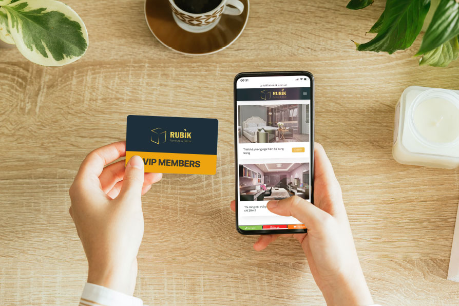 Nội thất Rubik - Thiết kế thi công nội thất trọn gói website noi that