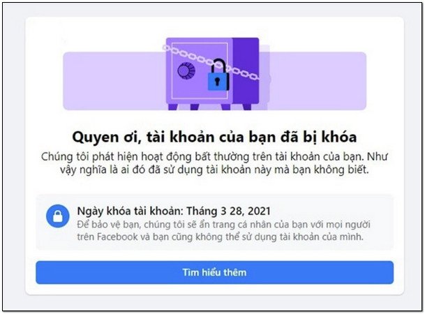 Cách Mở Khóa Tài Khoản Facebook Bị Khoá Vĩnh Viễn mo khoa facebook 956 1