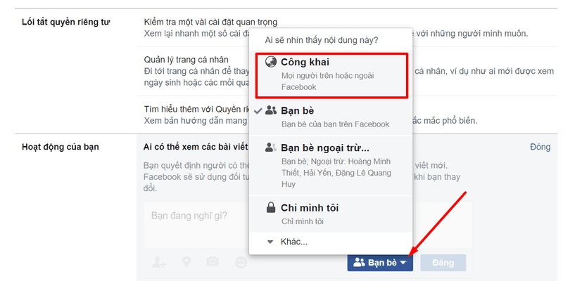 Cách chuyển bạn bè thành người theo dõi trên facebook cach chuyen ban be thanh nguoi theo doi tren facebook 1