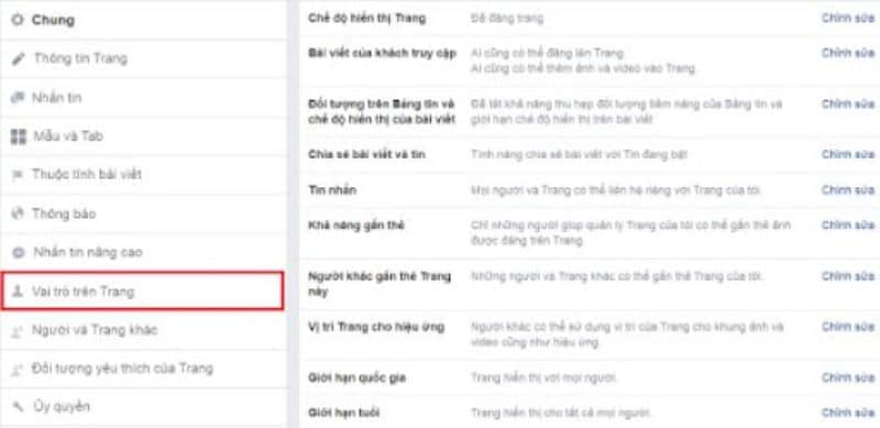 Cách thêm quản trị viên trên fanpage cach them quan tri vien tren fanpage 1