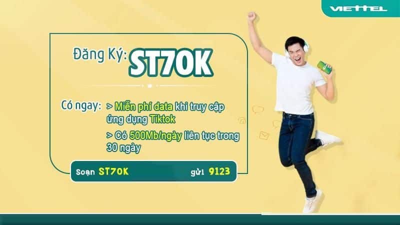 Hướng dẫn cách đăng ký xem tiktok viettel đơn giản, nhanh chóng danh sach cac goi 4g viettel cung cap mien phi data truy cap tiktok