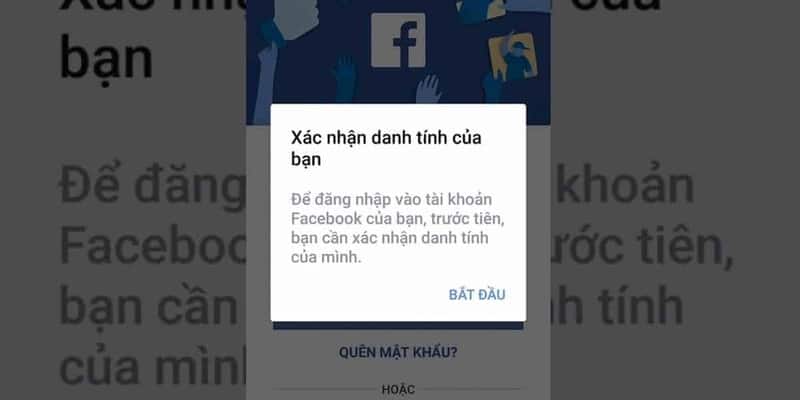 Hướng dẫn lấy link xác nhận danh tính facebook link xac nhan danh tinh facebook 1