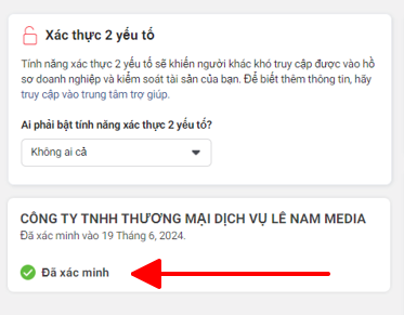 Hướng dẫn xác minh doanh nghiệp Facebook chuẩn nhất 2025 screenshot 1723691270