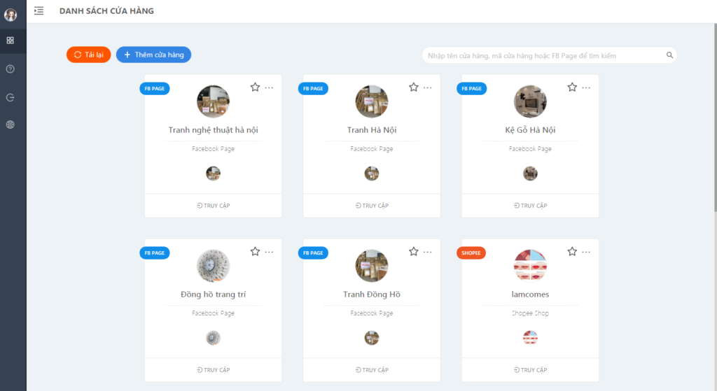 Kết nối Pancake POS với Facebook Catalog pancake cuahang fb