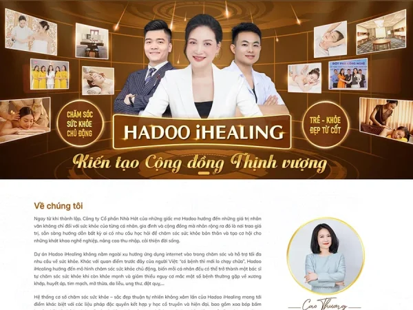 Mẫu Website mỹ phẩm 18 chuẩn đẹp